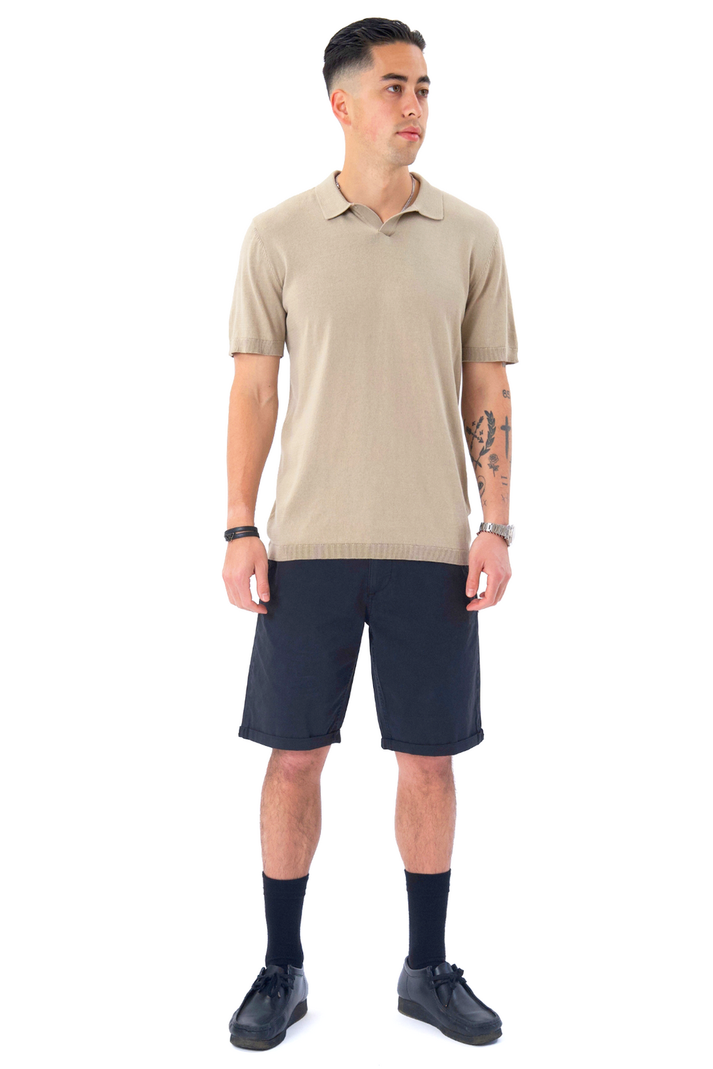 Chino Shorts - Μαύρο