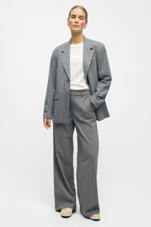 Lisa Blazer - Medium Grey Melange