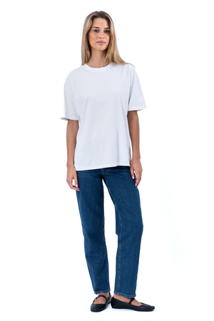 Heavy Boxfit Tee - Λευκό
