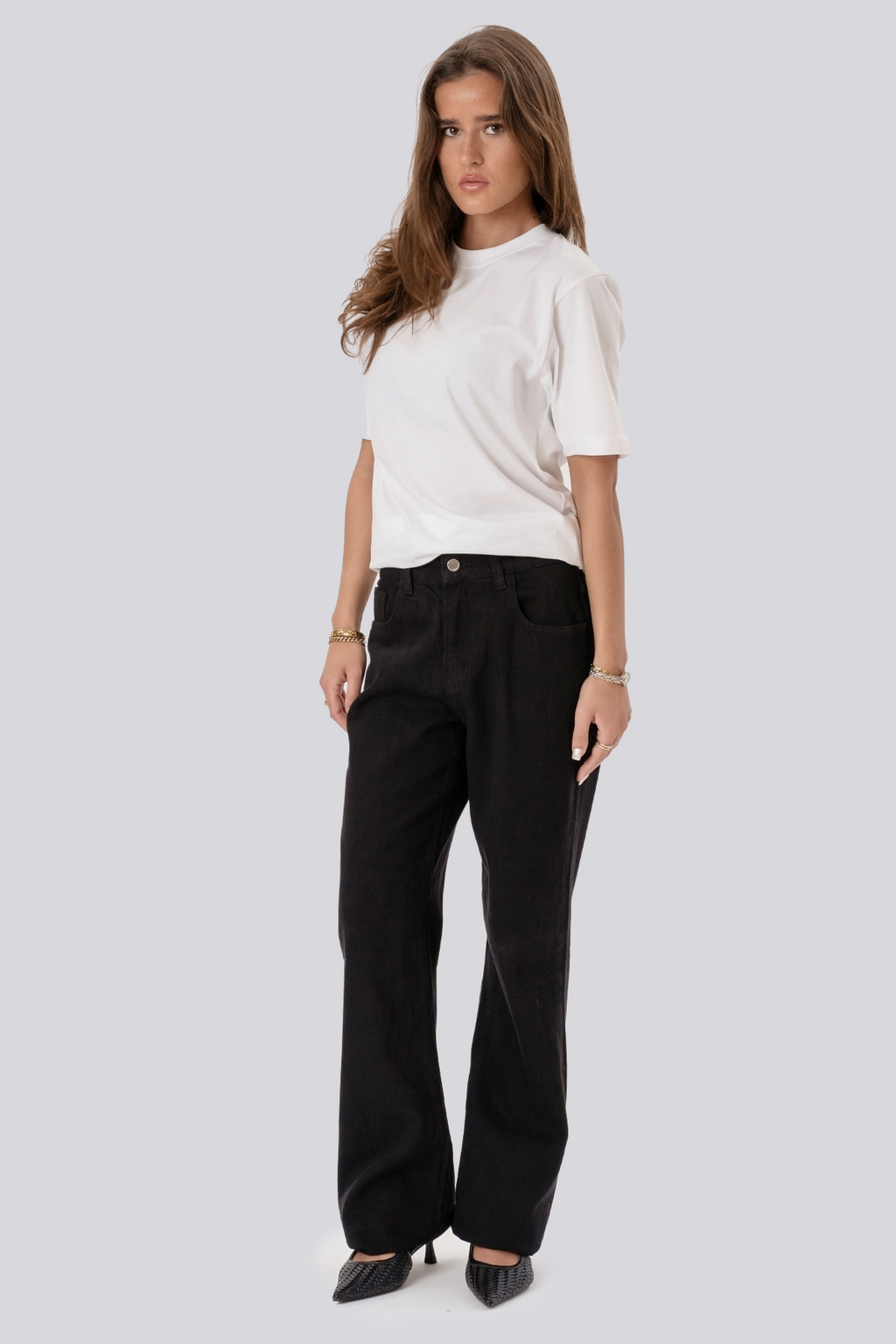 Erica Loose Jeans - Μαύρο