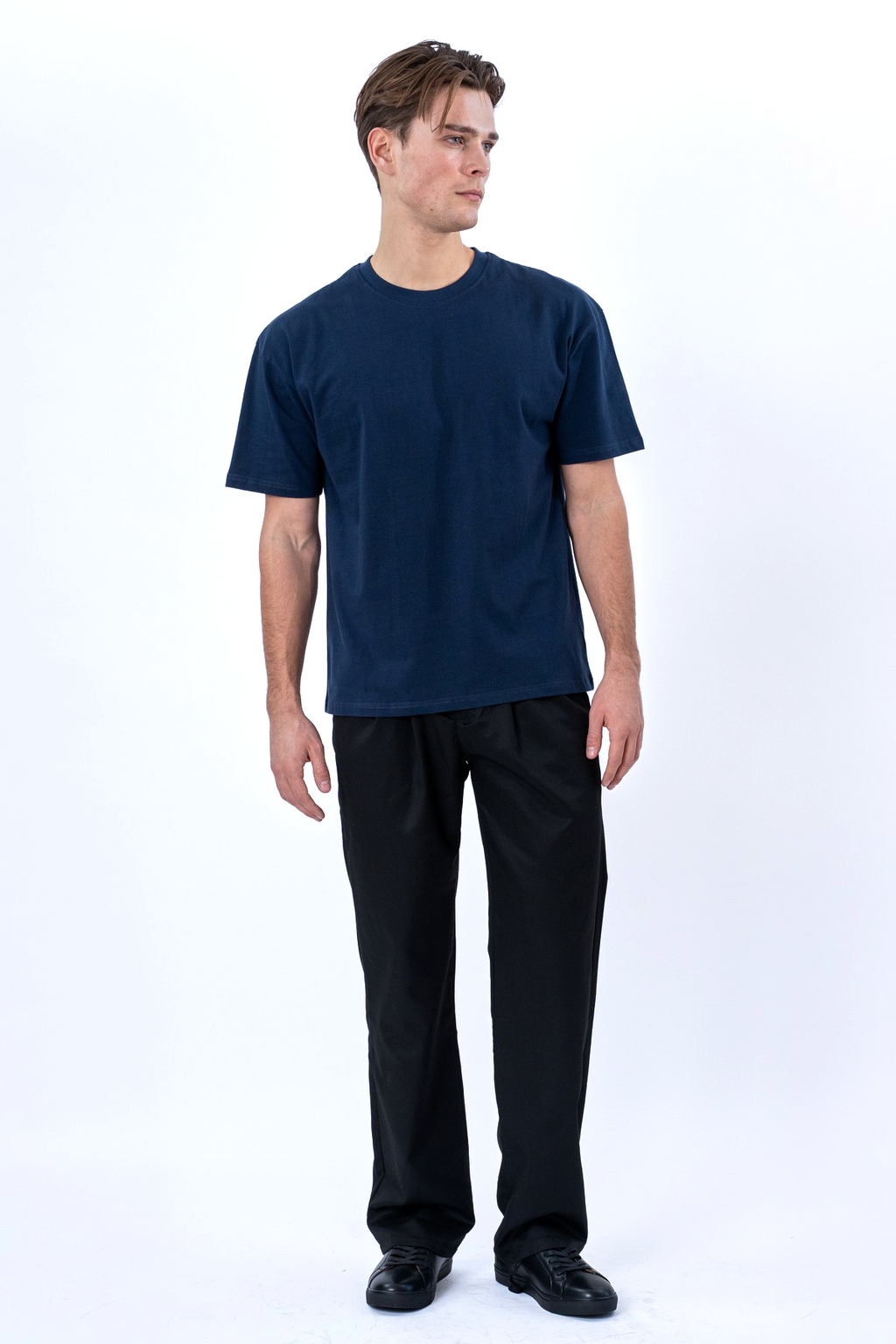Boxy T-shirt - Navy