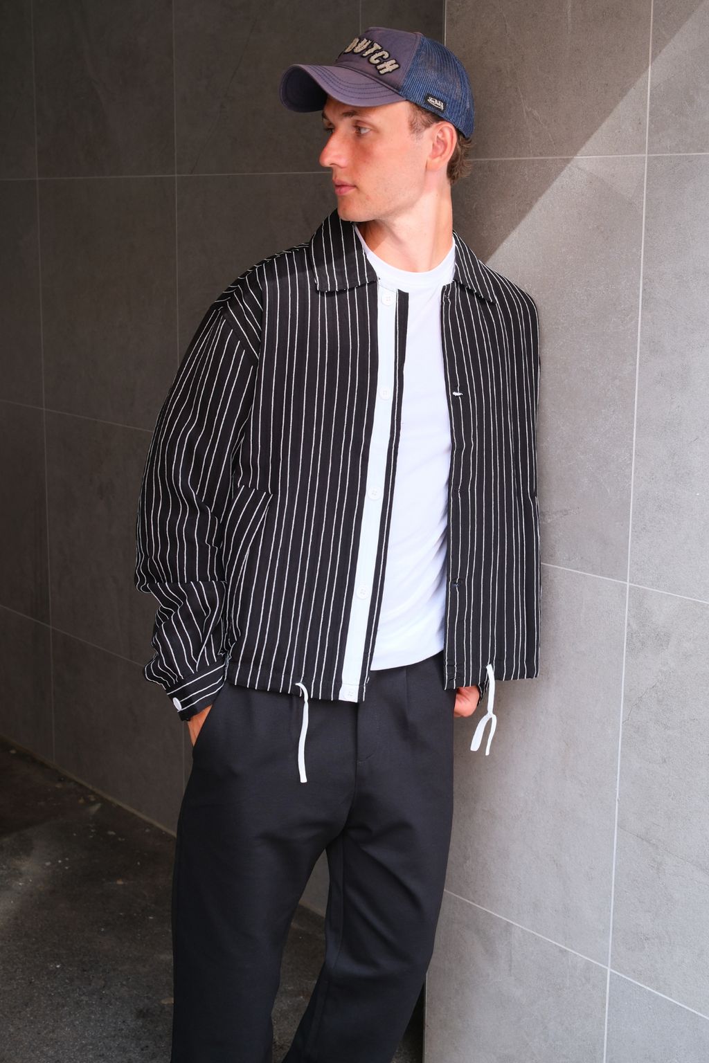 Ezra jacket - μαύρο