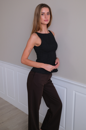 Aya Top - Μαύρο