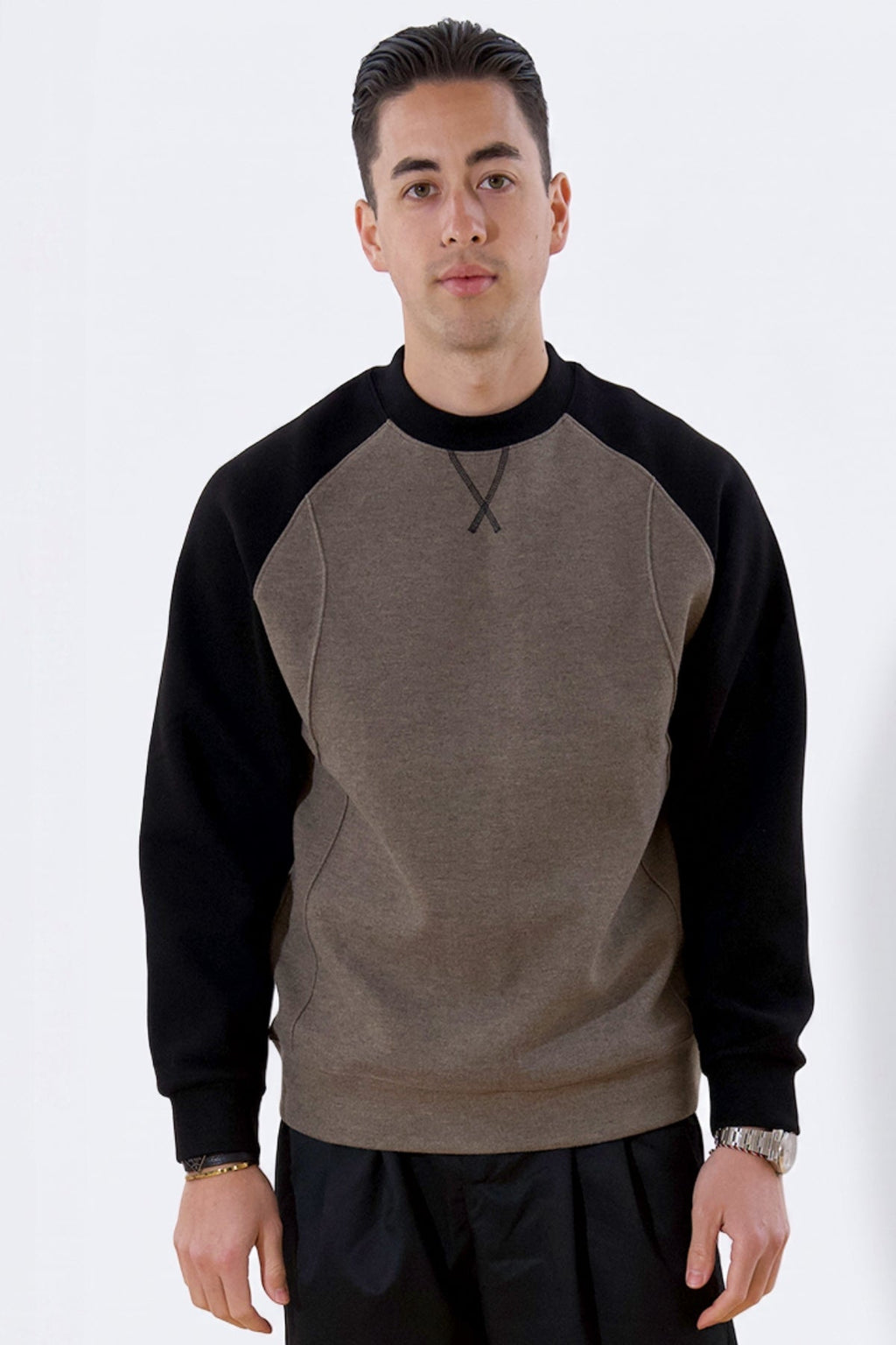 Raglan Sleeve Sweater - Dusty Green