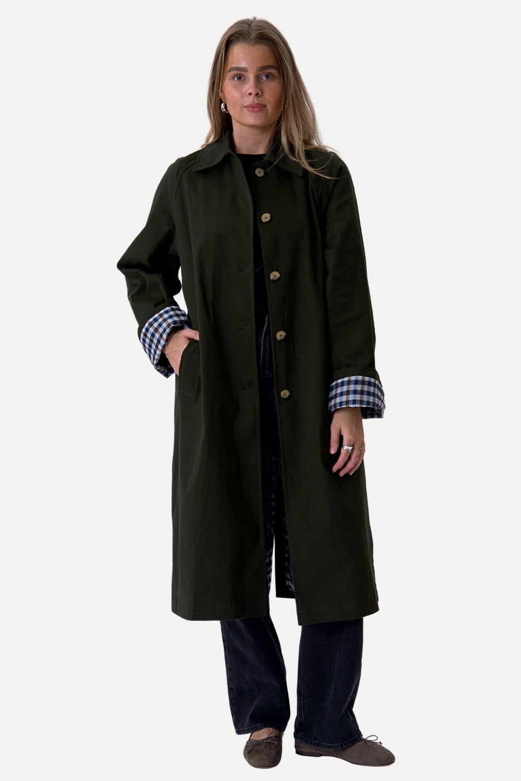 Livia Trenchcoat - Olive