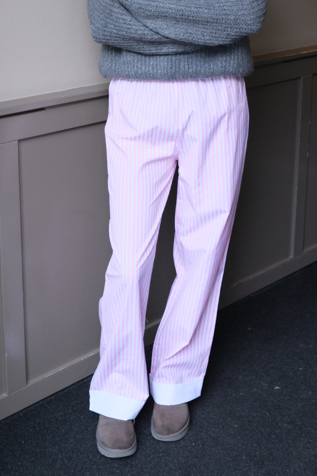 Layla Striped Pants - Pink
