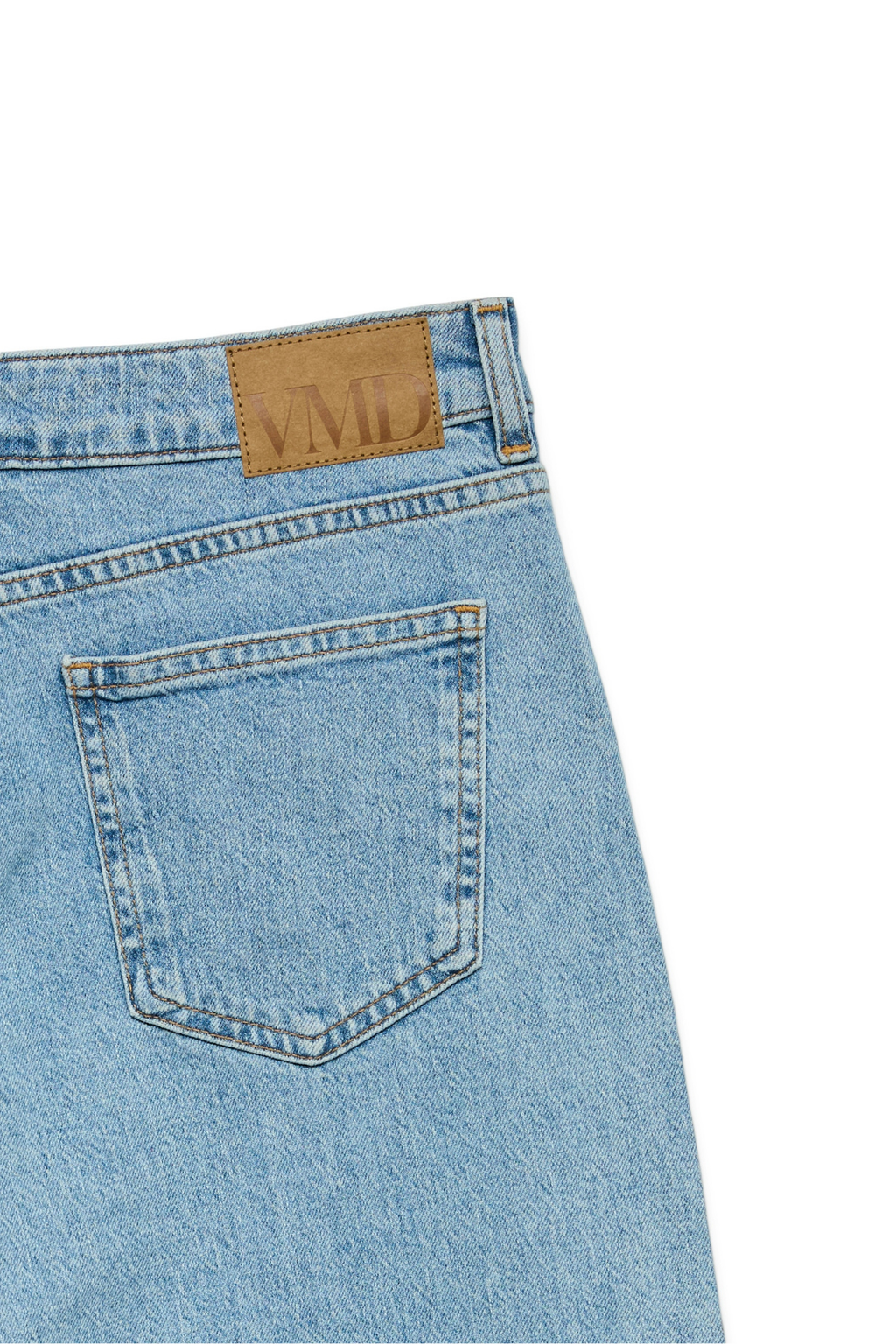 Alexis Low Waist Denim Jeans - Light Blue Denim