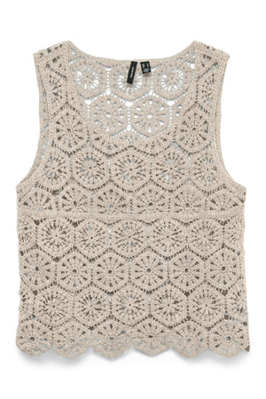 Elsa Crop Top - Oatmeal