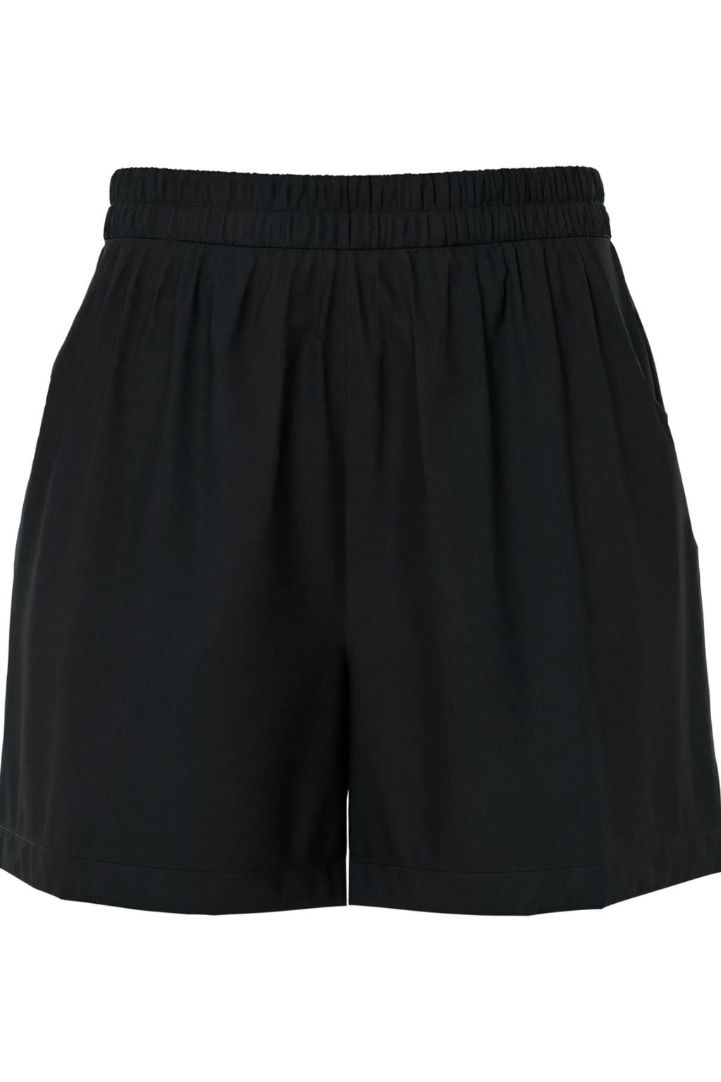 Olly High-Waisted Shorts - Black