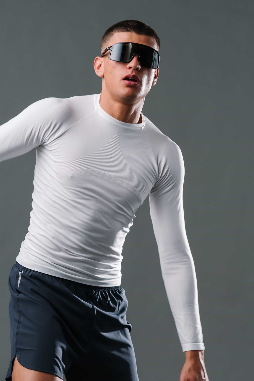 Prime Long Sleeve T -shirt - Λευκό