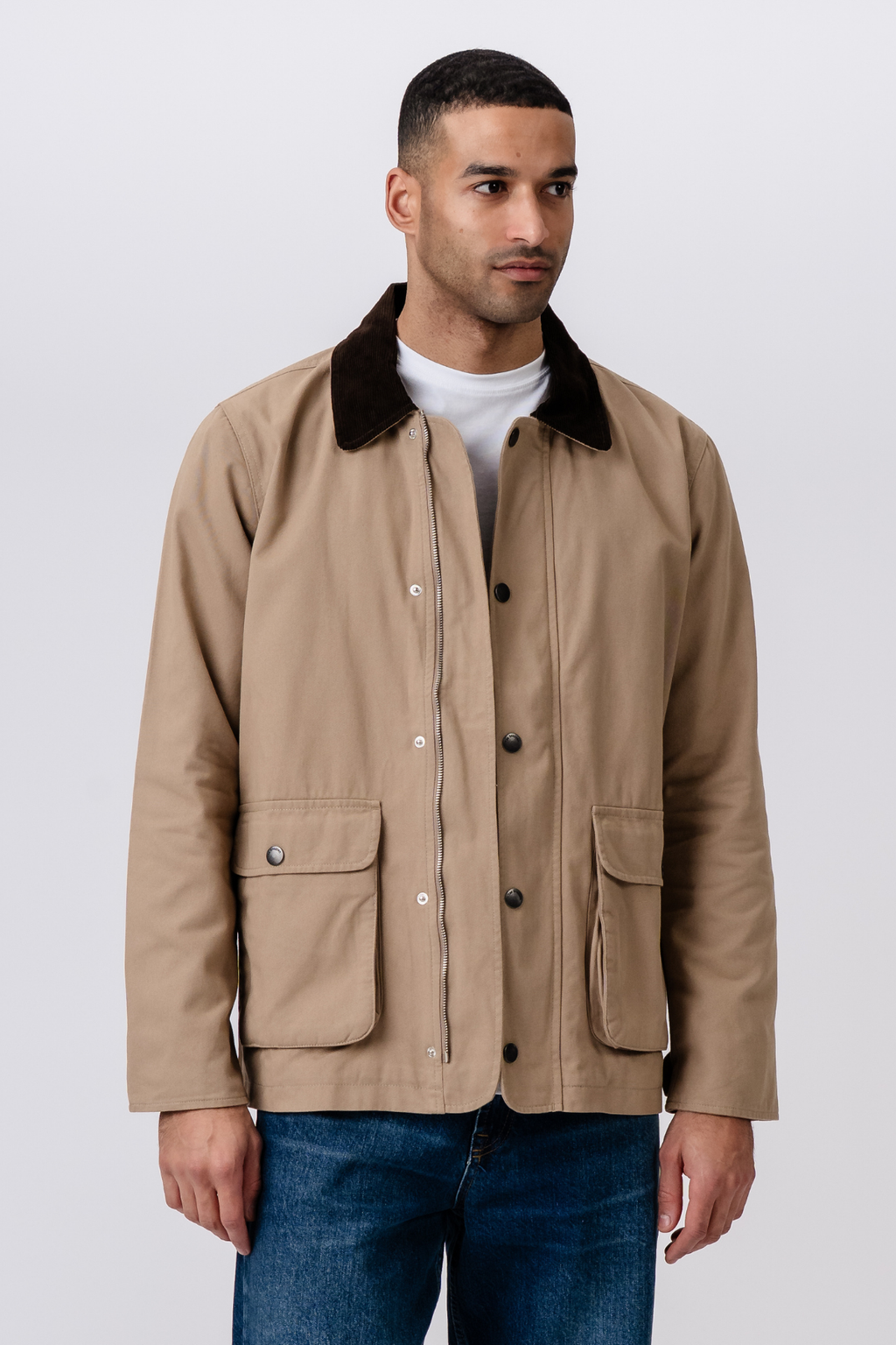 Twill Jacket - Dark Sand