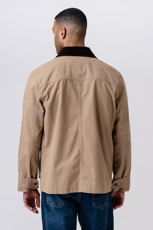Twill Jacket - Dark Sand