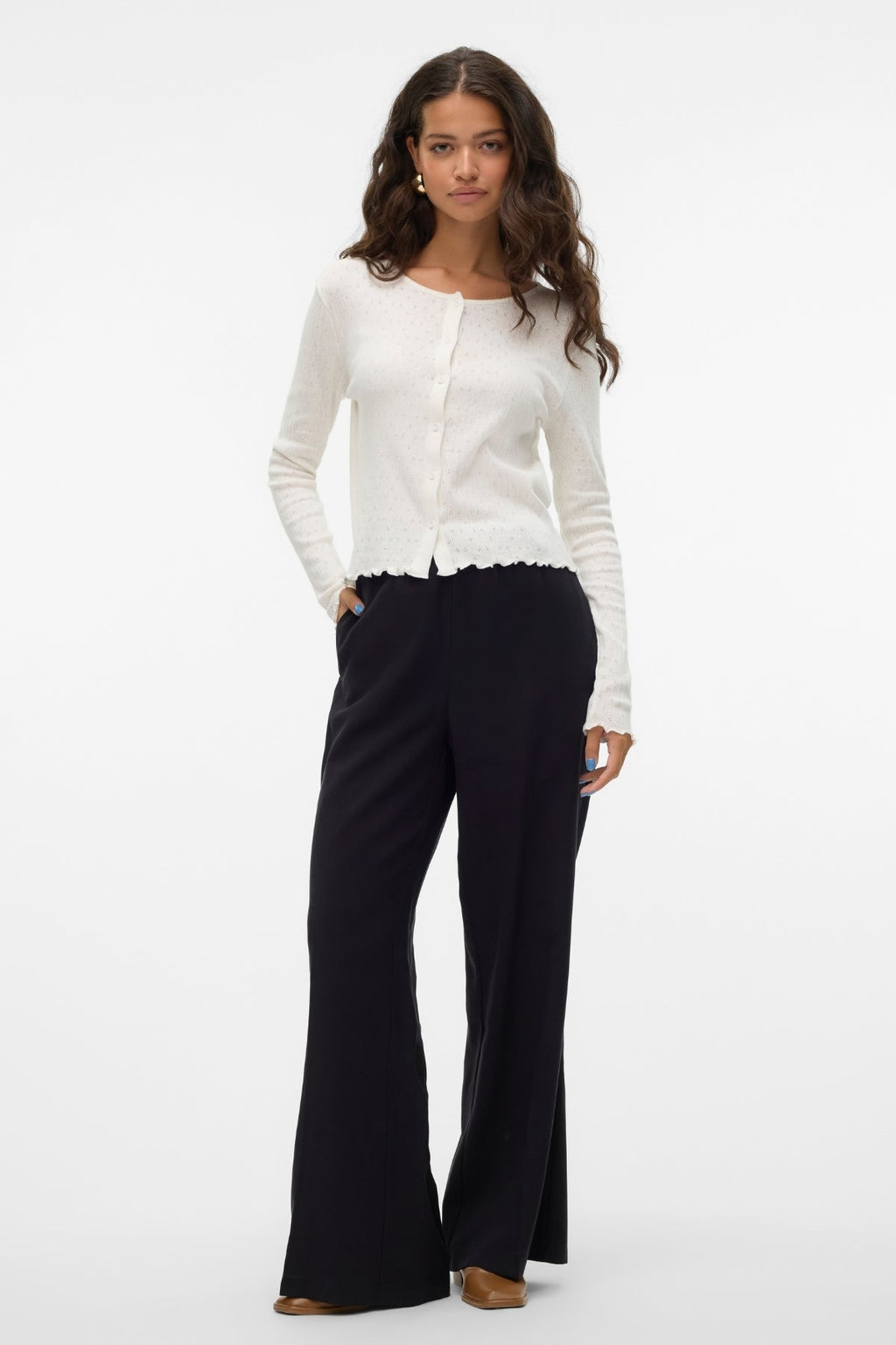 Ζακέτα Isa O -neck - Snow White