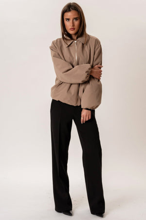 Ines Short Jacket - Camel