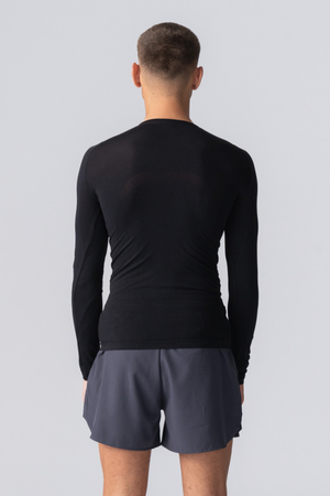 Prime Long Sleeve T -shirt - μαύρο