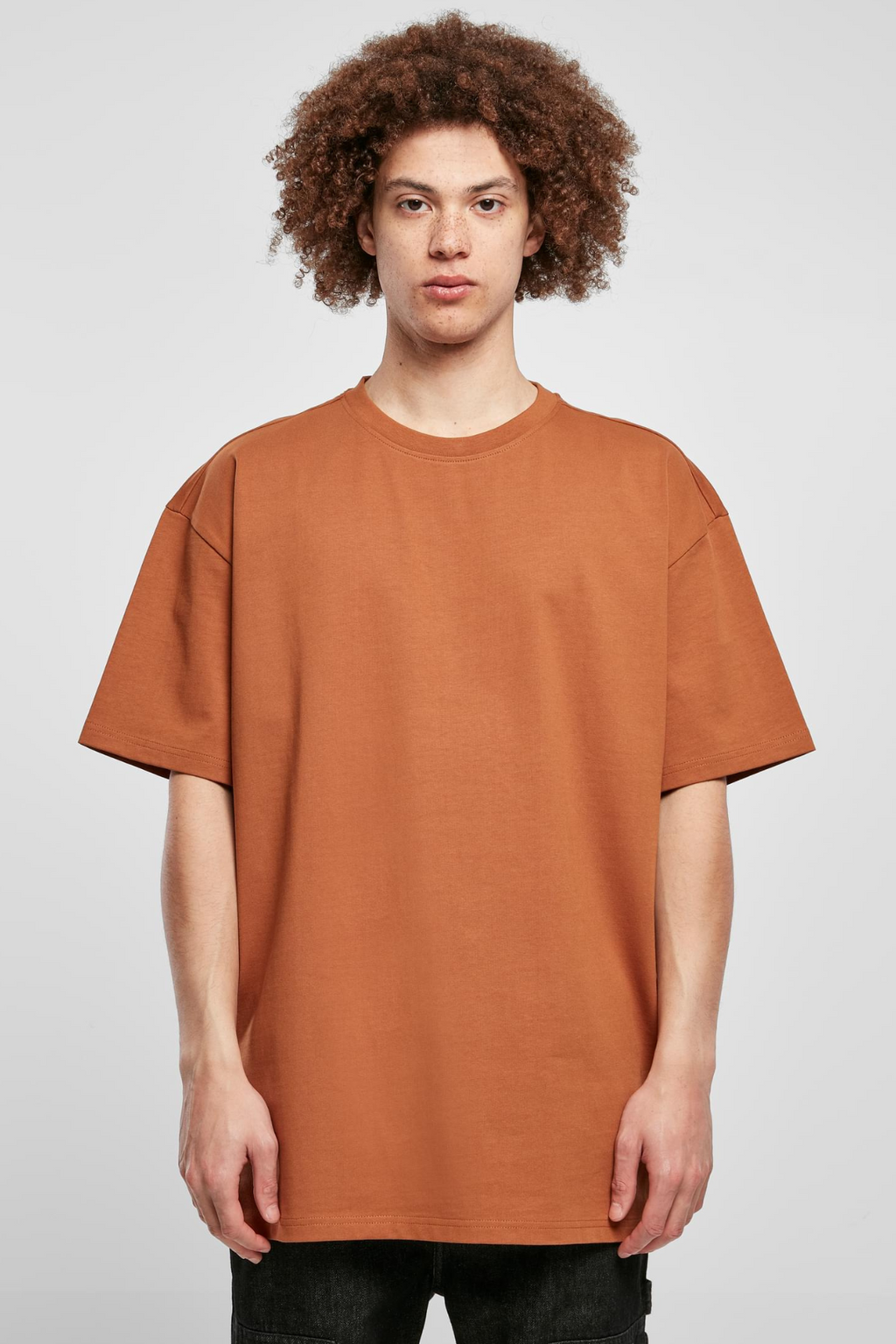 Βαρύς Oversized T -shirt - καφέ