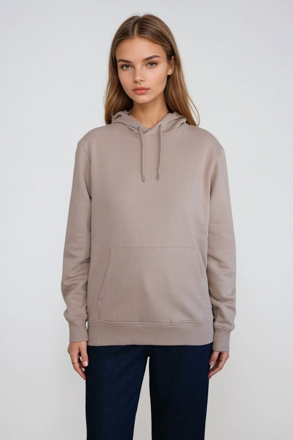 Sweatshirt Hoodie - Άμμος