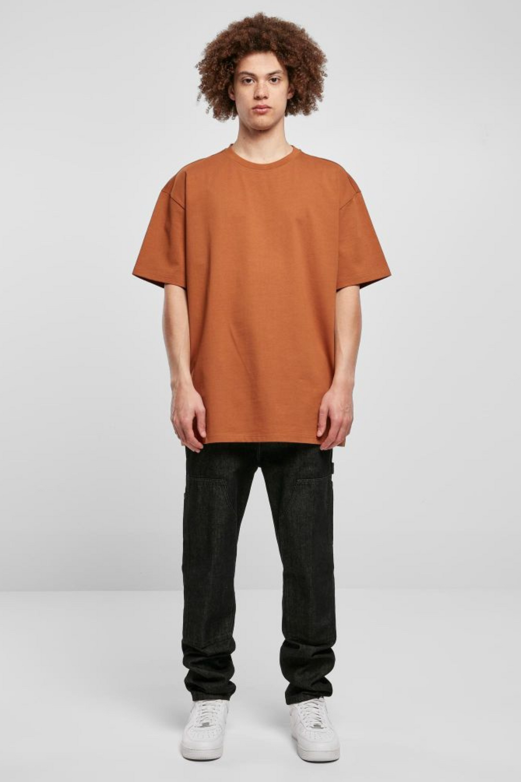 Βαρύς Oversized T -shirt - καφέ