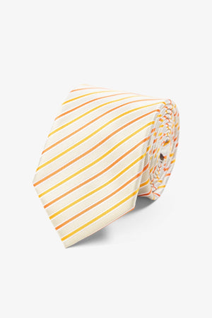 Tie - Yellow/Orange Striped