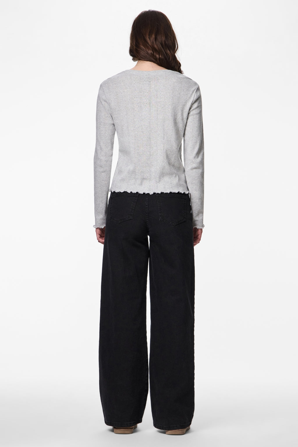 Μπλούζα Marie O-Neck - Ανοιχτό Γκρι Μελανζέ