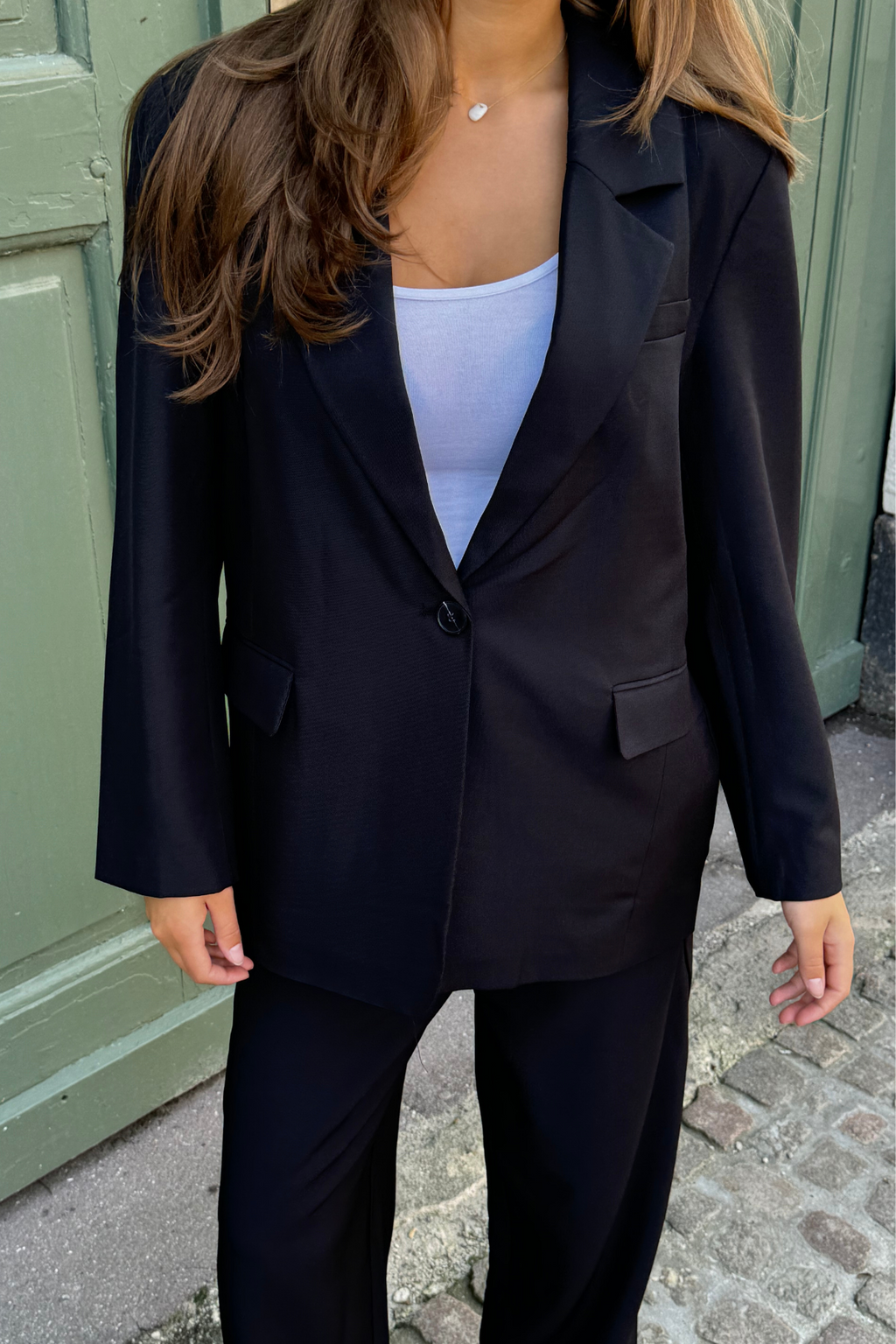 Υπερμεγέθη κοστούμι (μαύρο) - Πακέτο συμφωνία