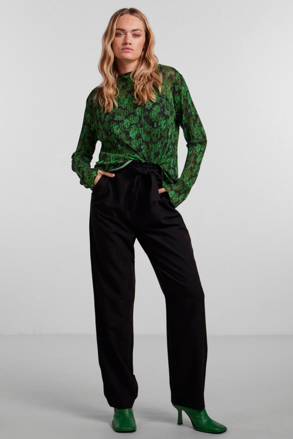 Noabelle Bluse - Irish Green