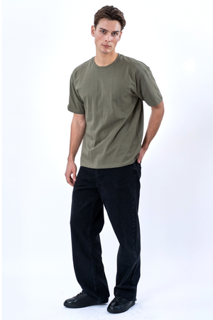 Boxy T-shirt - Olive