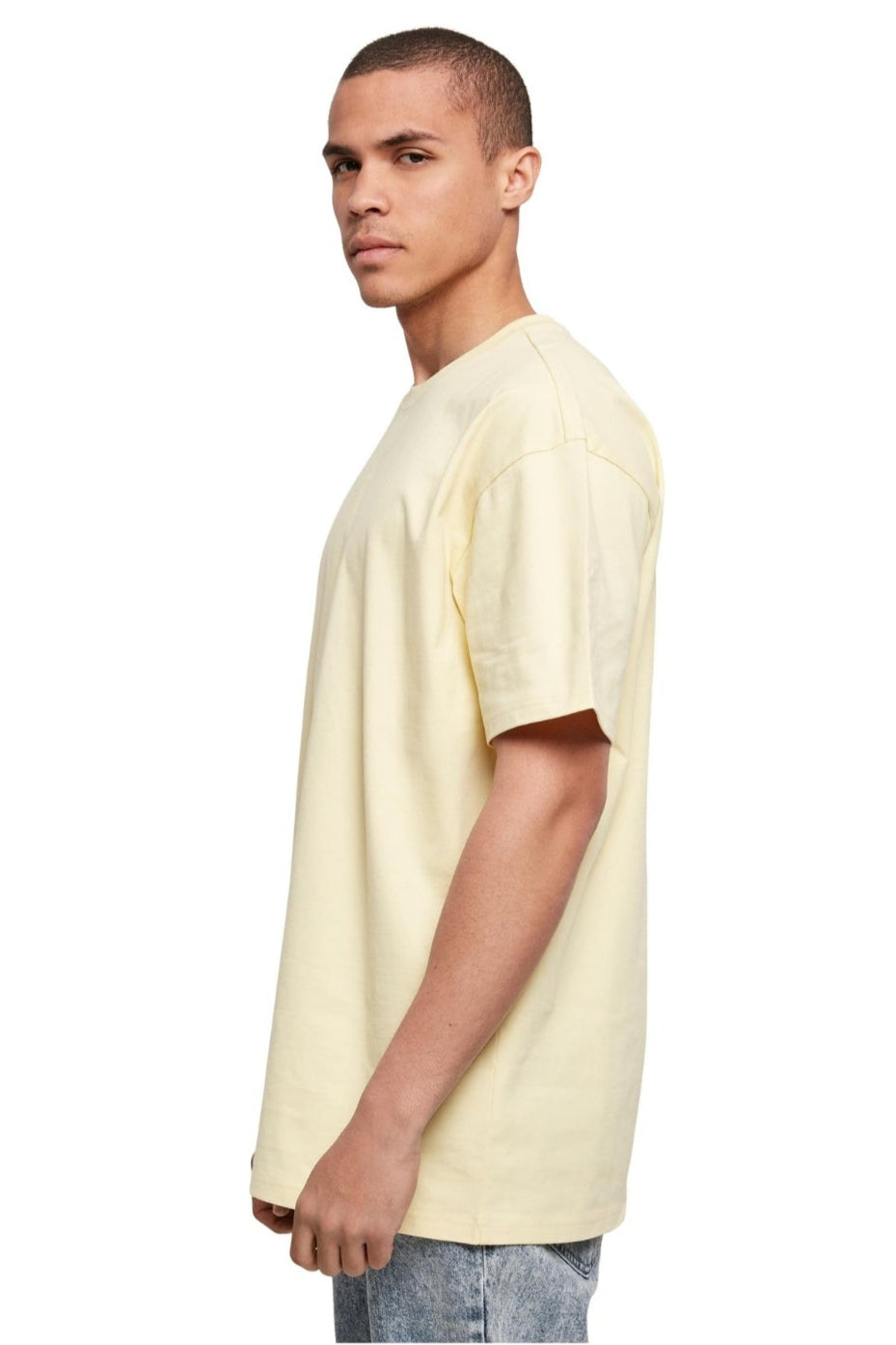 Βαρύς Oversized T -shirt - μαλακό κίτρινο