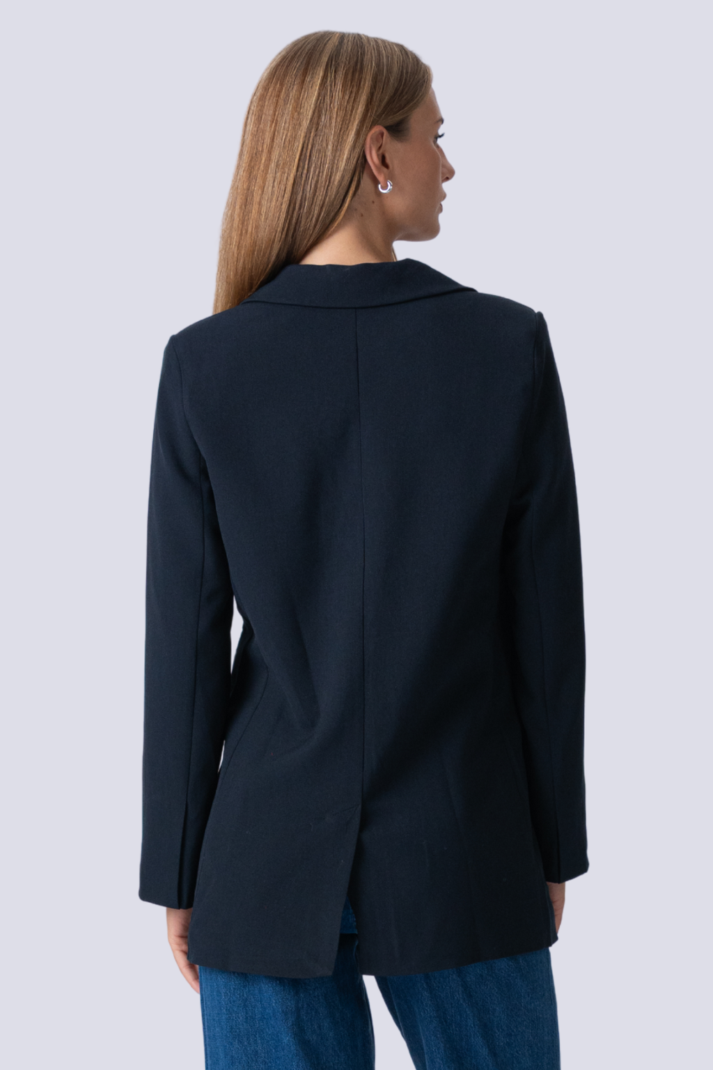 Κλαύρη Oversized Blazer - Πολεμικό Ναυτικό