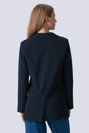 Κλαύρη Oversized Blazer - Πολεμικό Ναυτικό