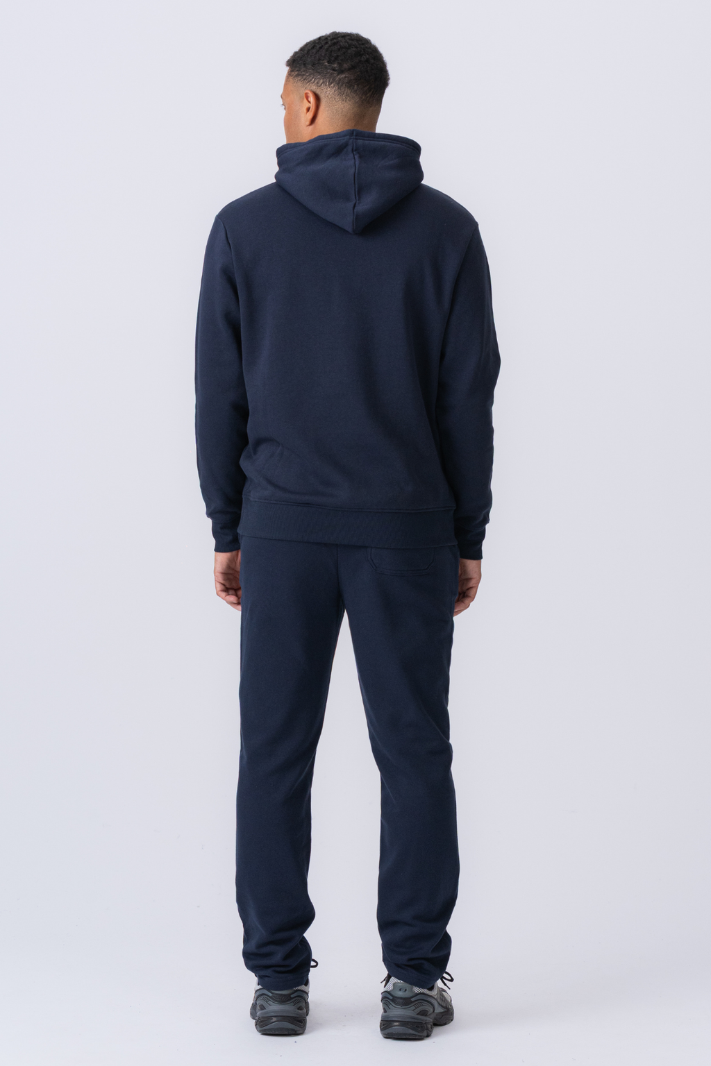 Essential Hooded Sweatset - Navy