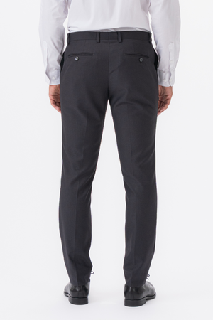 Premium Suit Pants - Grey-brown