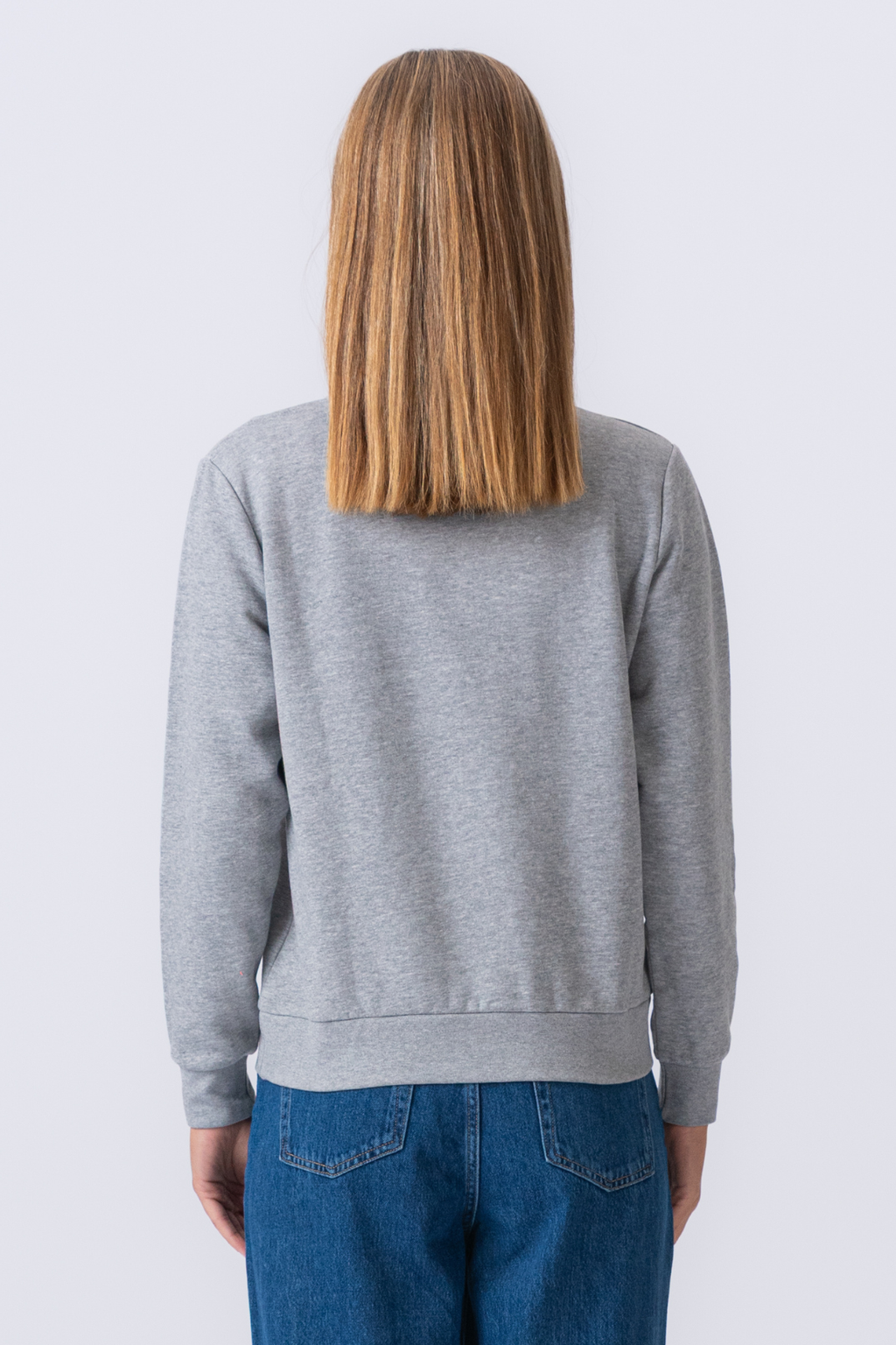 Essential Crewnneck - Grey Melange