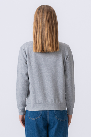 Essential Crewnneck - Grey Melange