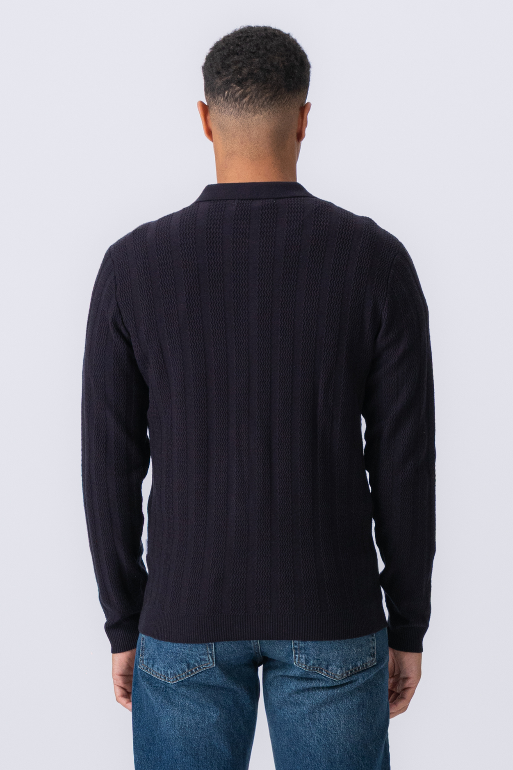 Arthur Knit Cardigan - Dark Navy