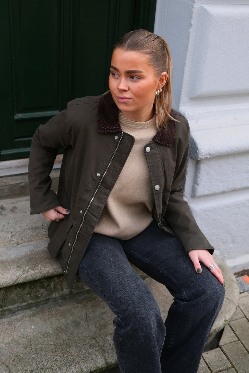 Jacket Twill - Dark Olive