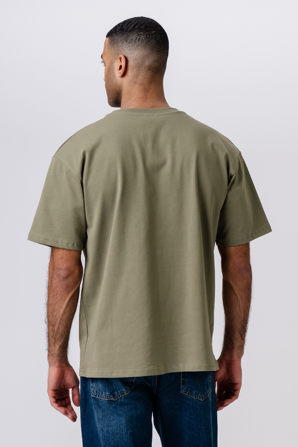 Heavy Boxfit T-shirt - Olive
