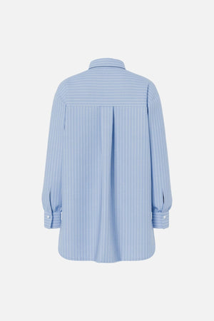 Melia Loose Shirt - Grapemist