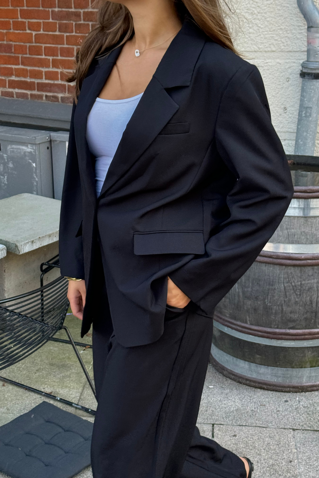 Υπερμεγέθη κοστούμι (μαύρο) - Πακέτο συμφωνία