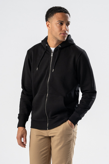 Zip Hoodie - Black