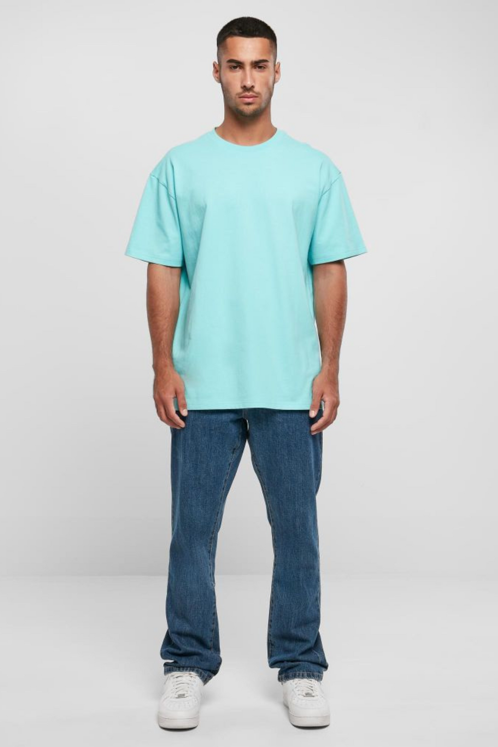 Βαρύς Oversized T -Shirt - Beryl Blue