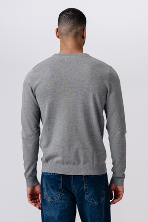 Pullover Roundneck - Gray Melange