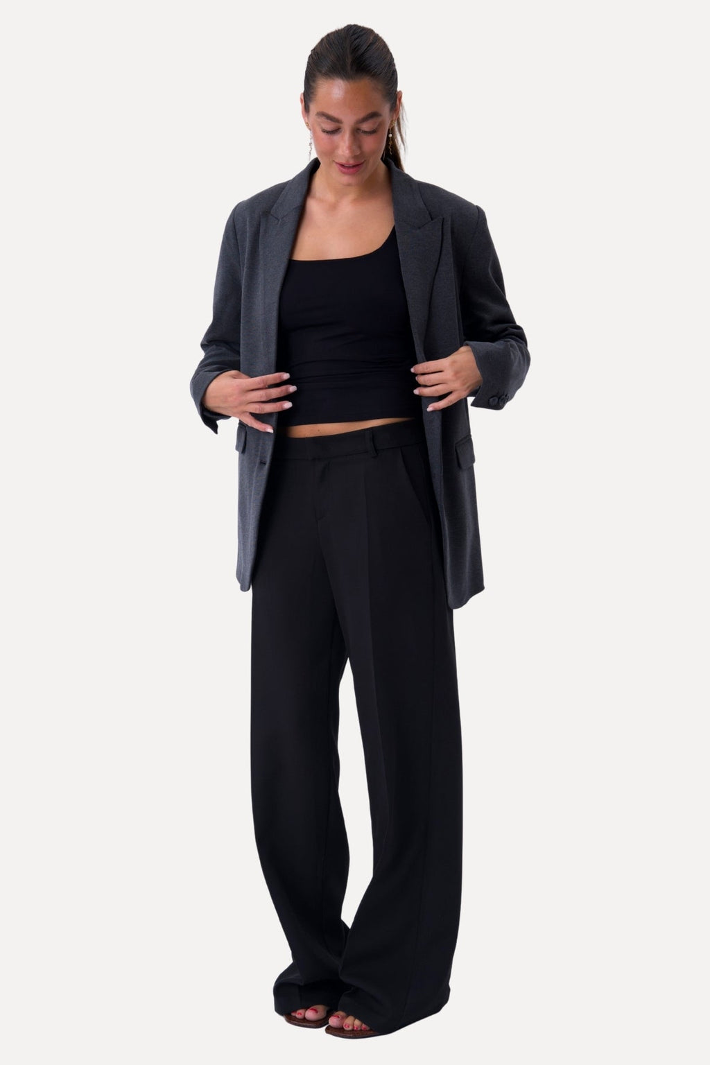 Classic fit Blazer - Dark Grey