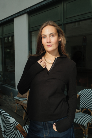 Πόλο πουκάμισο - Μαύρο