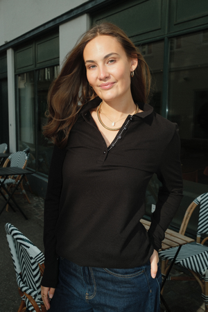 Πόλο πουκάμισο - Μαύρο