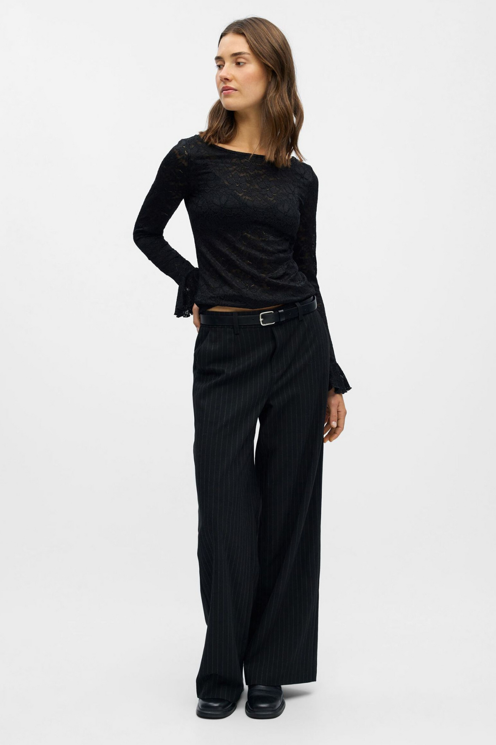 Ines Sli Top - Black