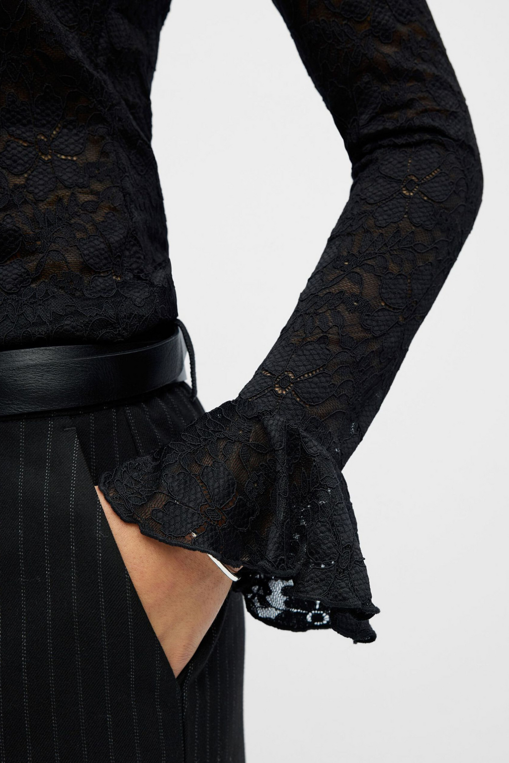 Ines Sli Top - Black