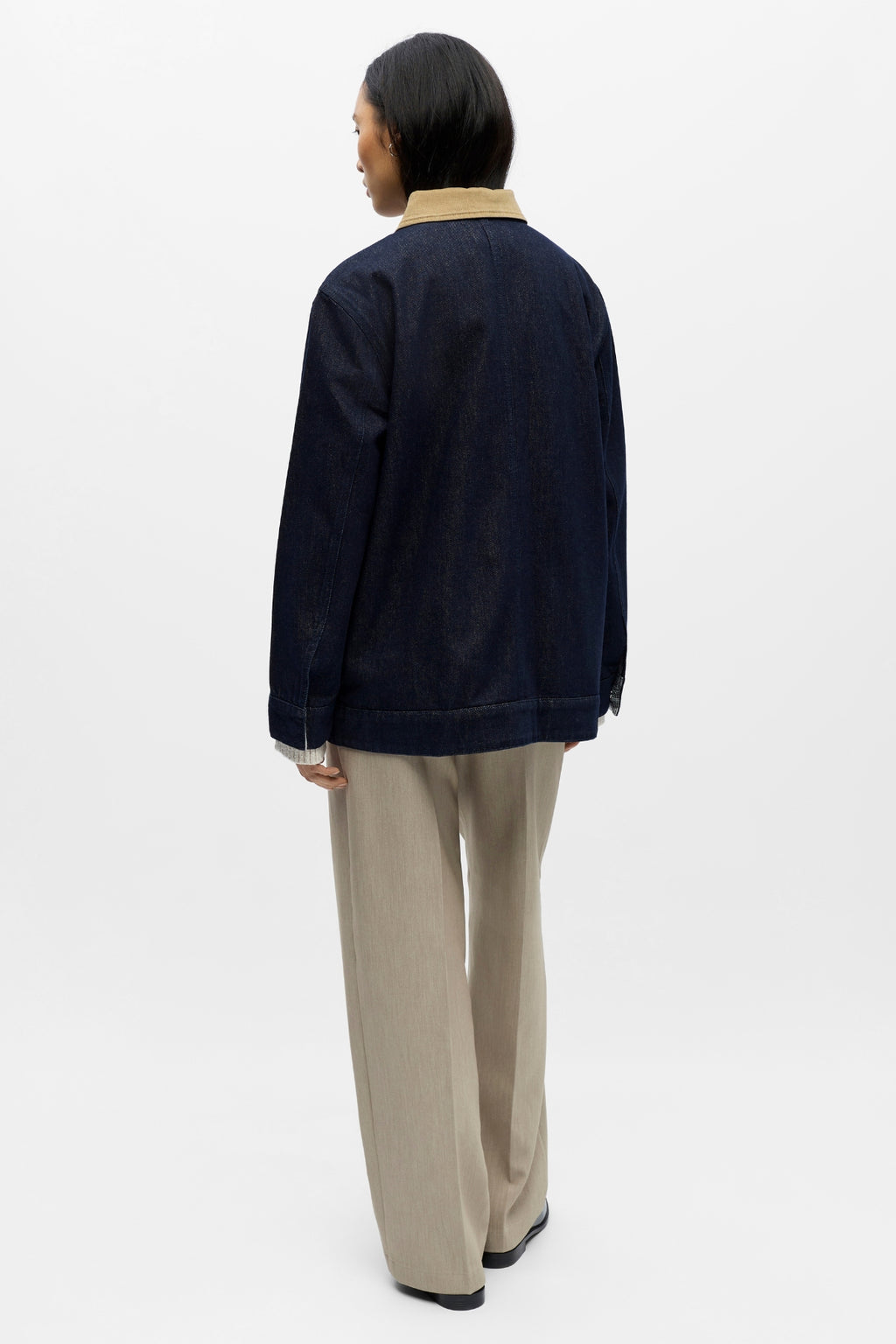 Τζιν μπουφάν Sirenna - Τζιν Σκούρο Μπλε