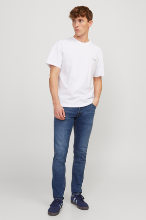 Glenn Stretch Jeans - Denim Blue (λεπτή εφαρμογή)