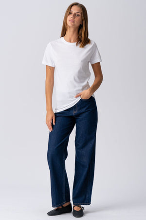 Boyfriend Tee - White